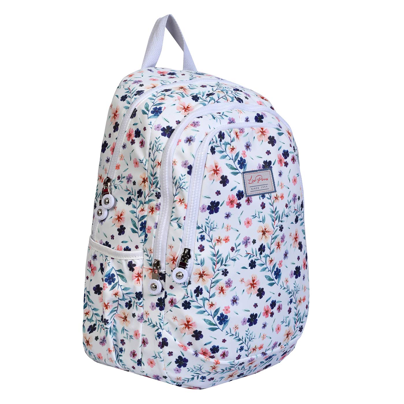 Lino Perros Women Multi Colored Floral Print Backpack