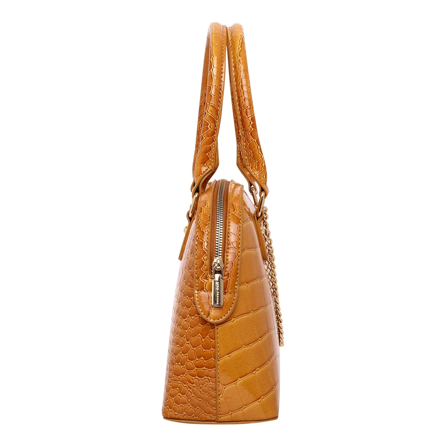 Lino Perros Women's Tan Satchel Bag