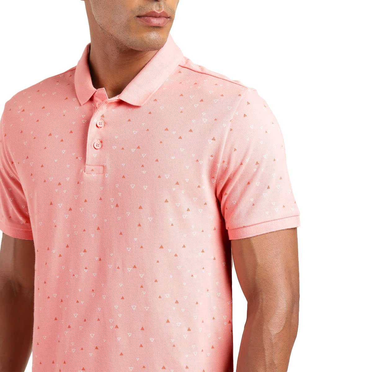 Levi's Men's Printed Regular Fit T-Shirt (A1383-0076_Quartz Pink M)