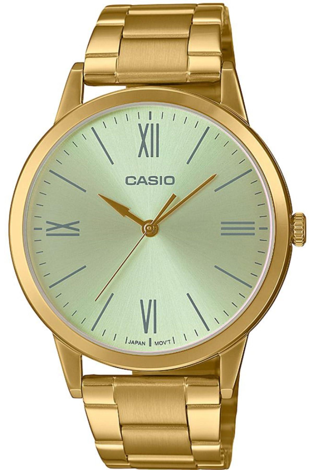 Casio Analog Silver Dial Men's Watch-MTP-E600G-9BDF