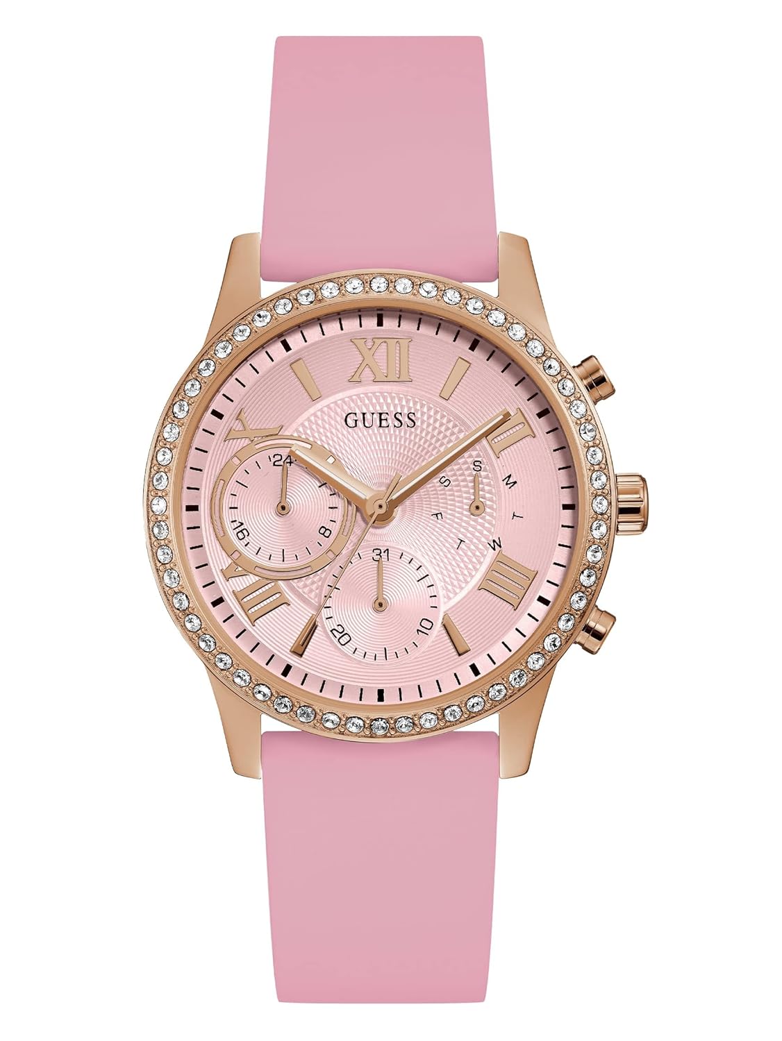 GUESS Champagne Dial Women Watch - U1135L2M