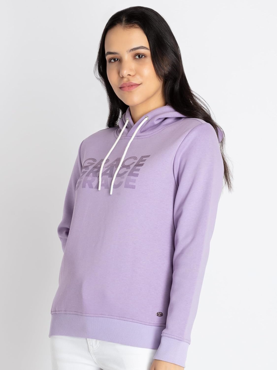 Status Quo Womens Printed Hooded Sweatshirt