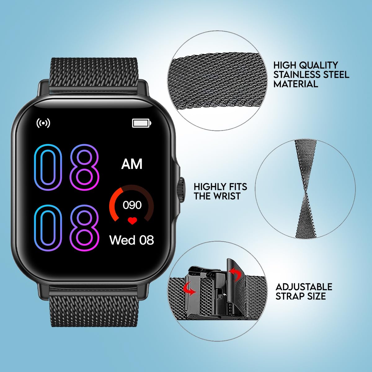 pTron introduces Reflect Ace Smartwatch and Zenbuds Evo TWS Earbuds - Media  Infoline