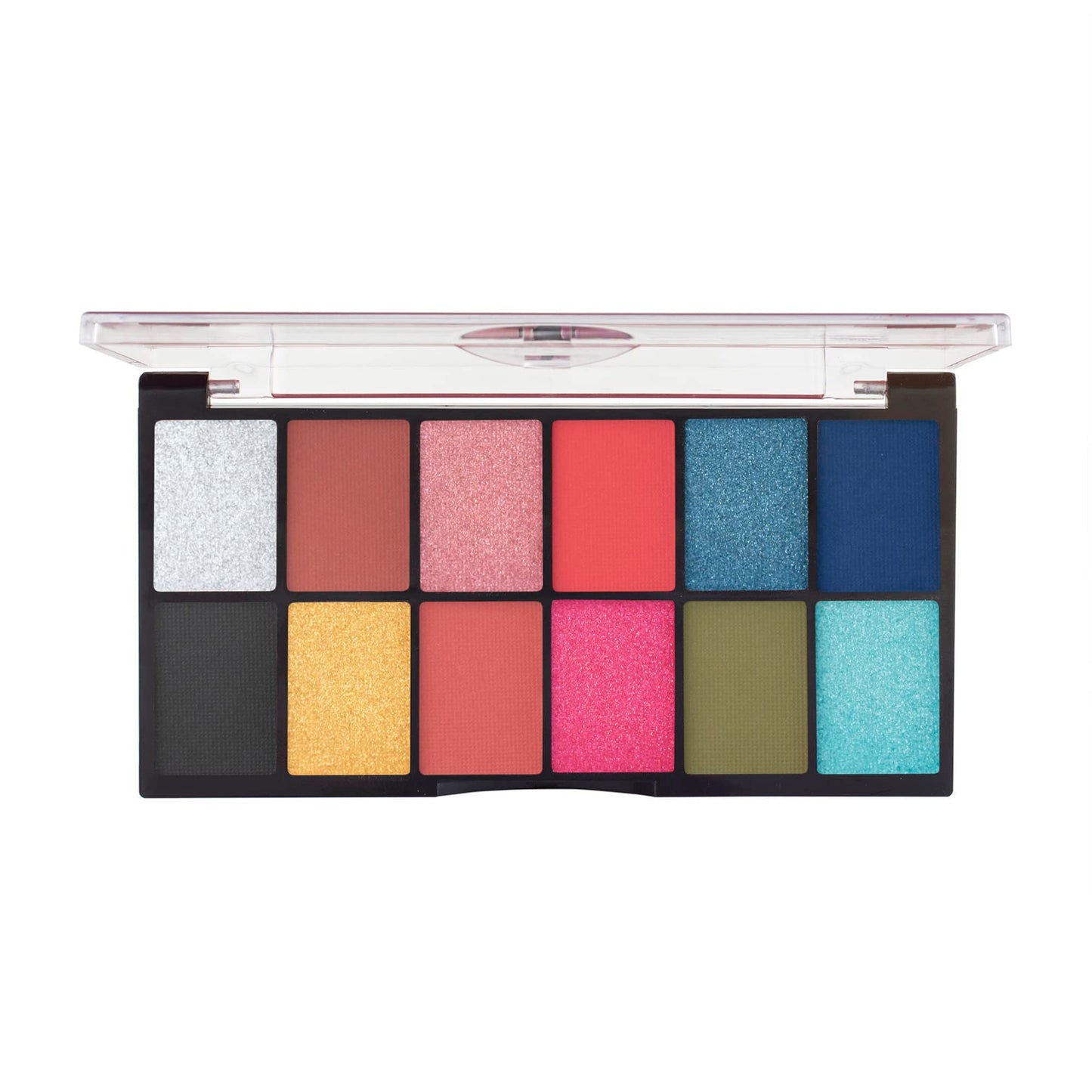 MARS 12 Shades Dance of Joy Eyeshadow Palette | Highly Pigmented and Blendable | Multicolor | Matte and Shimmer Finish 01-Multicolor (13.2g) (Shade-03)