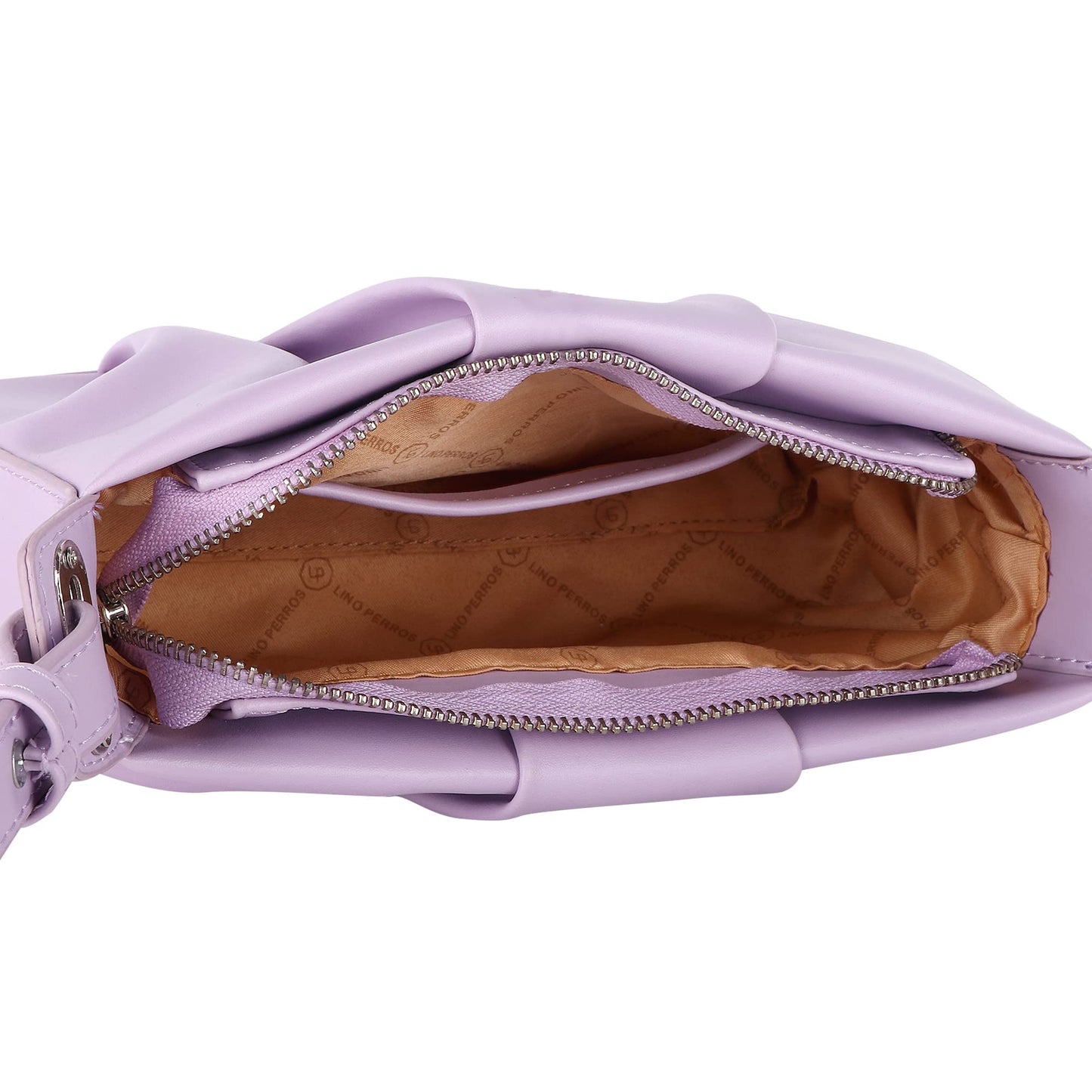 Lino Perros Lavender Shoulder bag