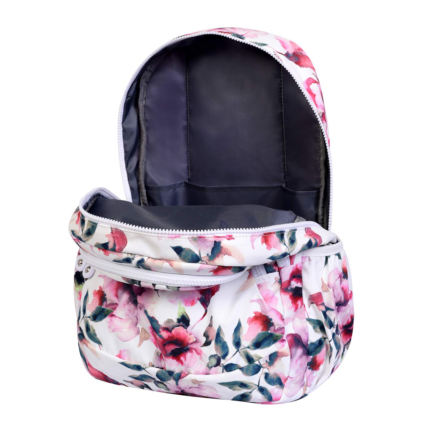 Lino Perros Women Multi Colored Floral Print Backpack