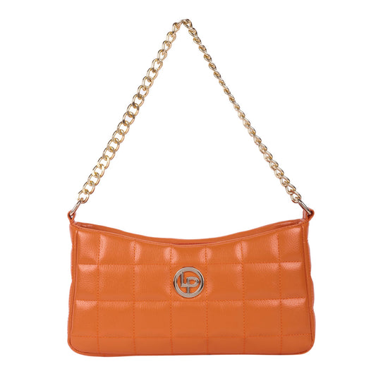 Lino Perros Womens Orange Shoulder Bag