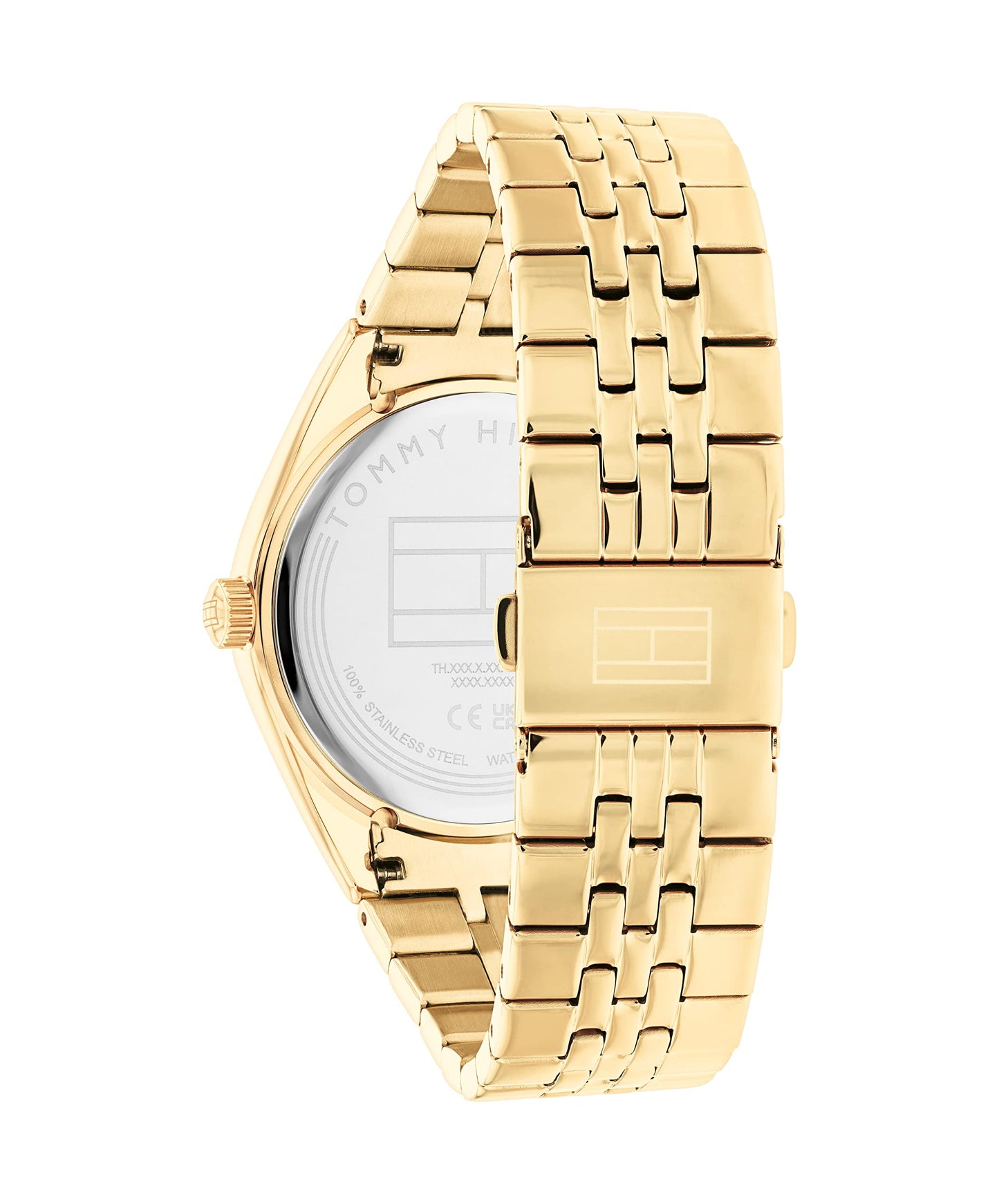 Tommy Hilfiger Analog Yellow Dial Women's Watch