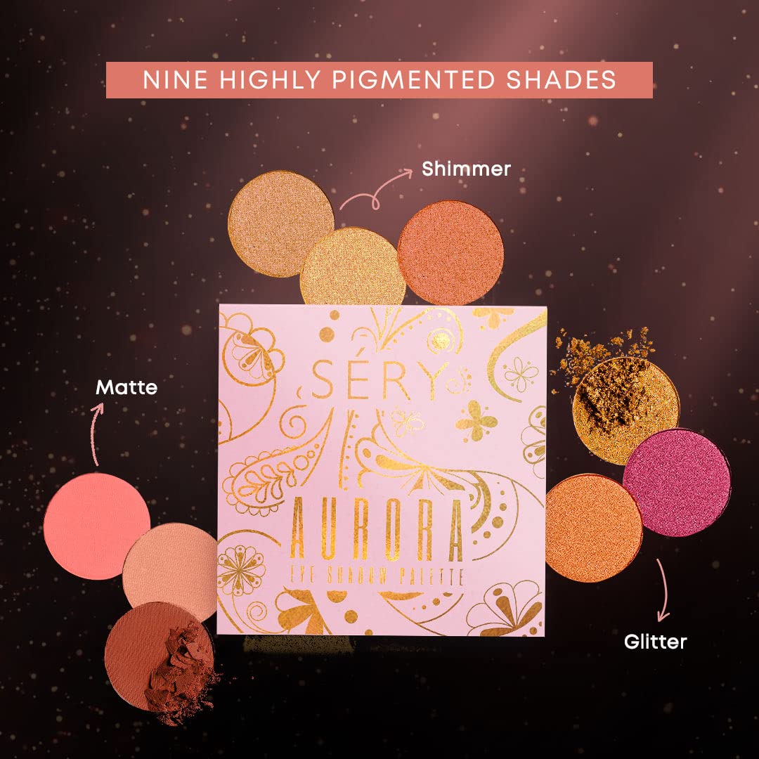 SERY Eyeshadow Palette Gold Show (Shimmery)