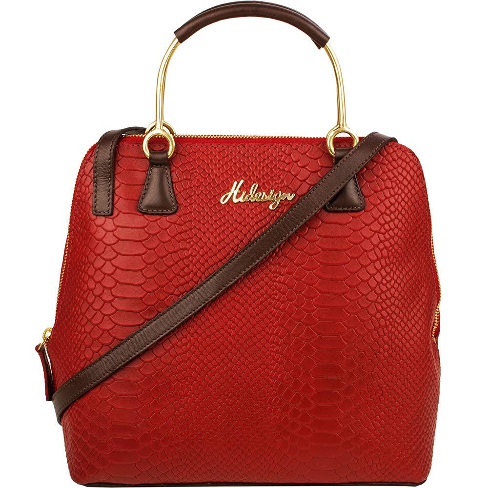 Hidesign Women's Satchel (Red)