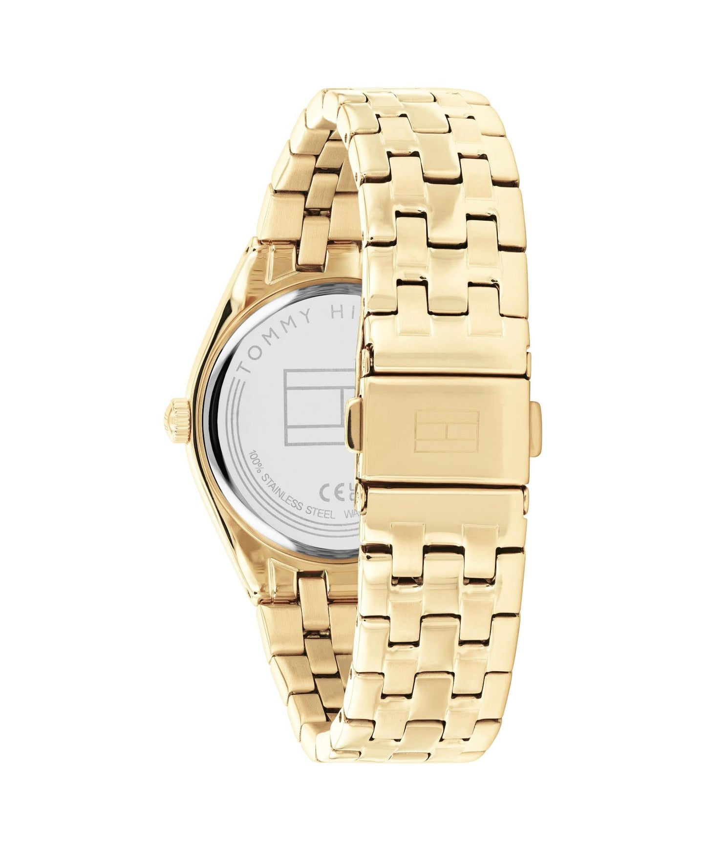 Tommy Hilfiger Analog Gold Dial Women's Watch