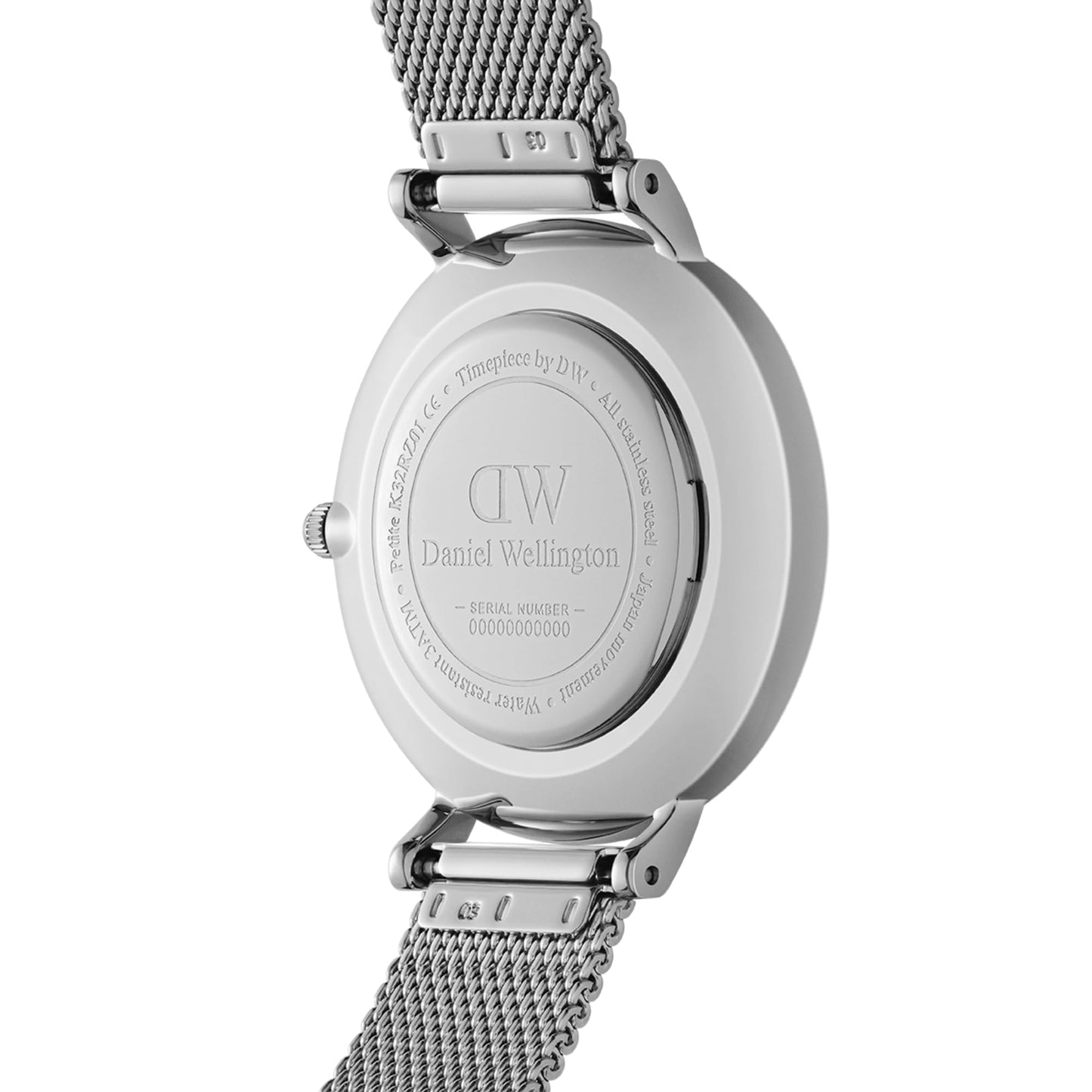 Daniel Wellington Women Analogue Mother of Pearl Black Round Dial Watch- DW00100661K