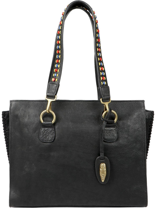 Hidesign Women's Tote Bag (Black)