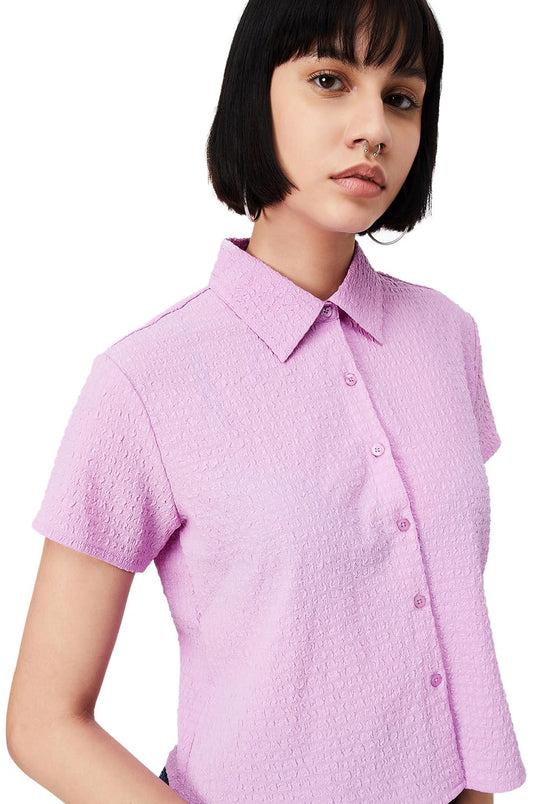 Max Women's Regular Fit Shirt (PA23SHRT01ALILAC_Lilac