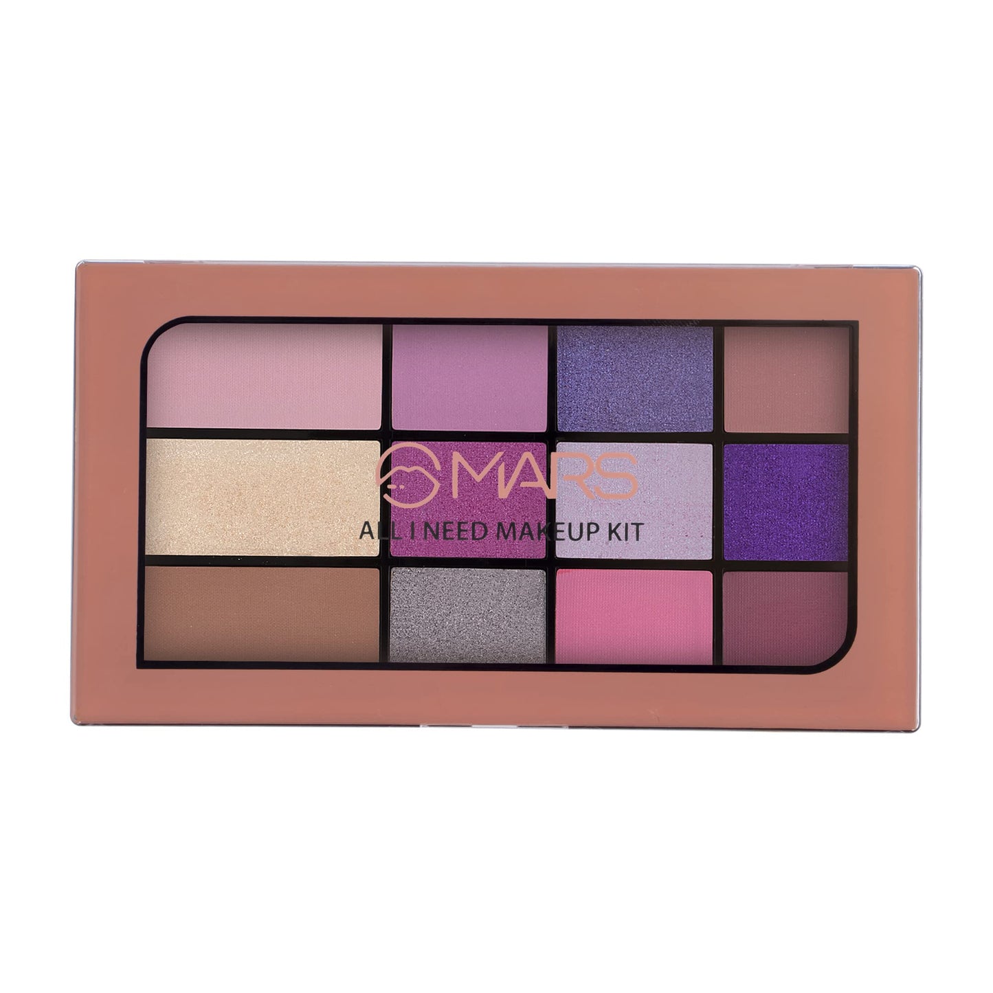 Mars 9 Color Eyeshadow With Highlighter Blusher and Bronzer Need Makeup Kit, Multicolor-MK102-2