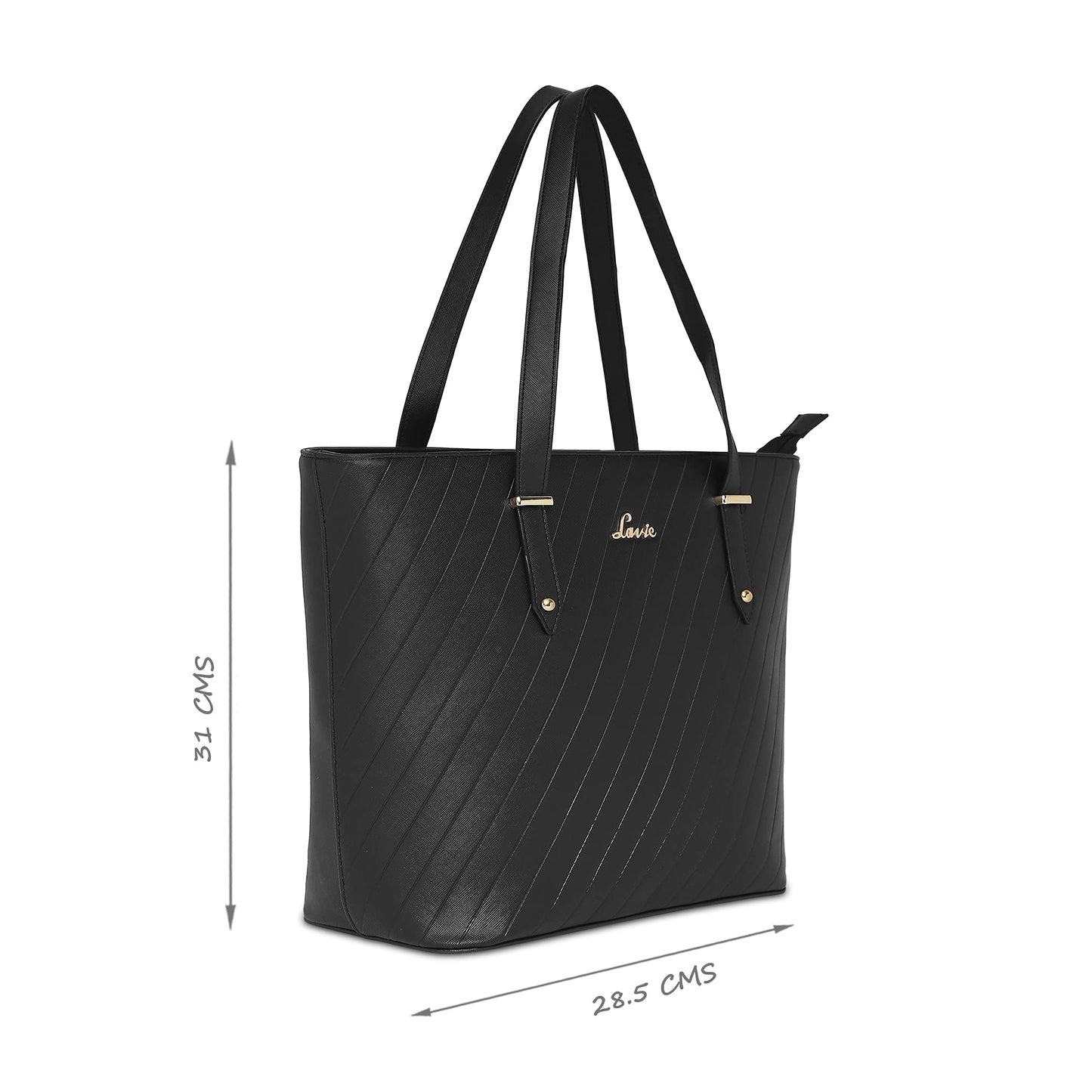 Lavie Women's Yalta Large Tote Bag Black Ladies Purse Handbag