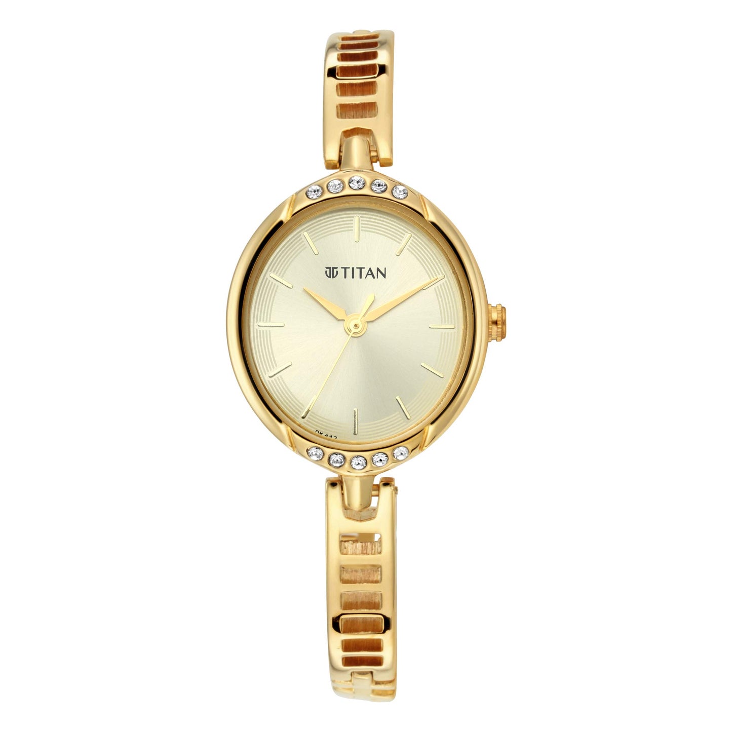 Titan Light Champagne Dial Analog Watch For Women -NR2637YM01