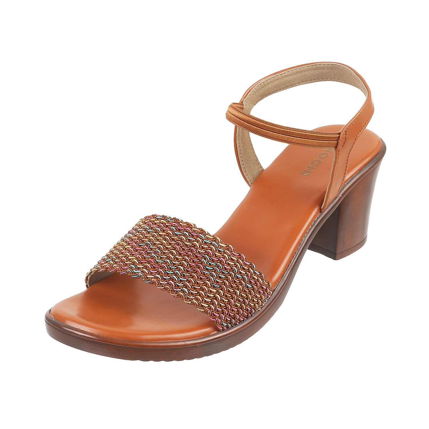 Buy Mochi Women Rose-Gold Ethnic Sandals Online | SKU: 32-574-52-36 – Mochi  Shoes