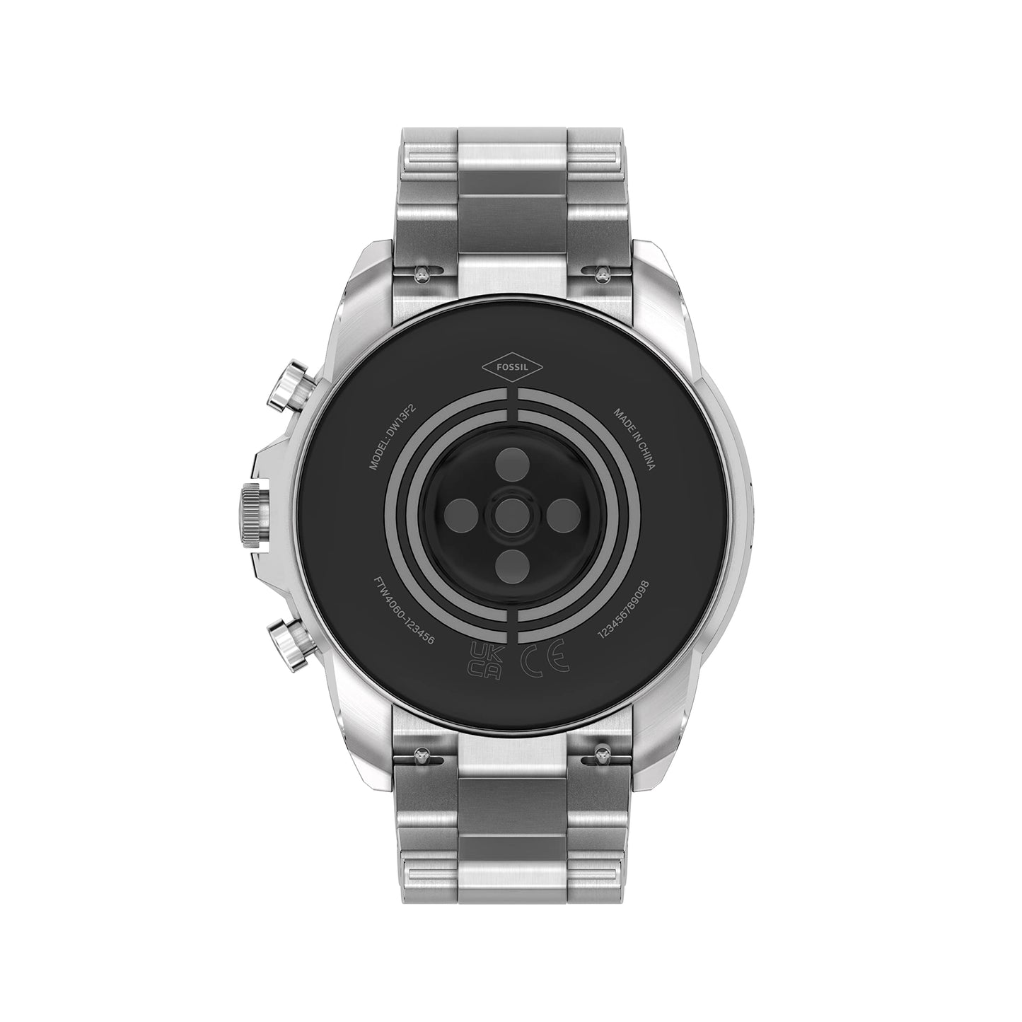 Fossil Gen 6 Smartwatch Digital Black Dial Men's Watch