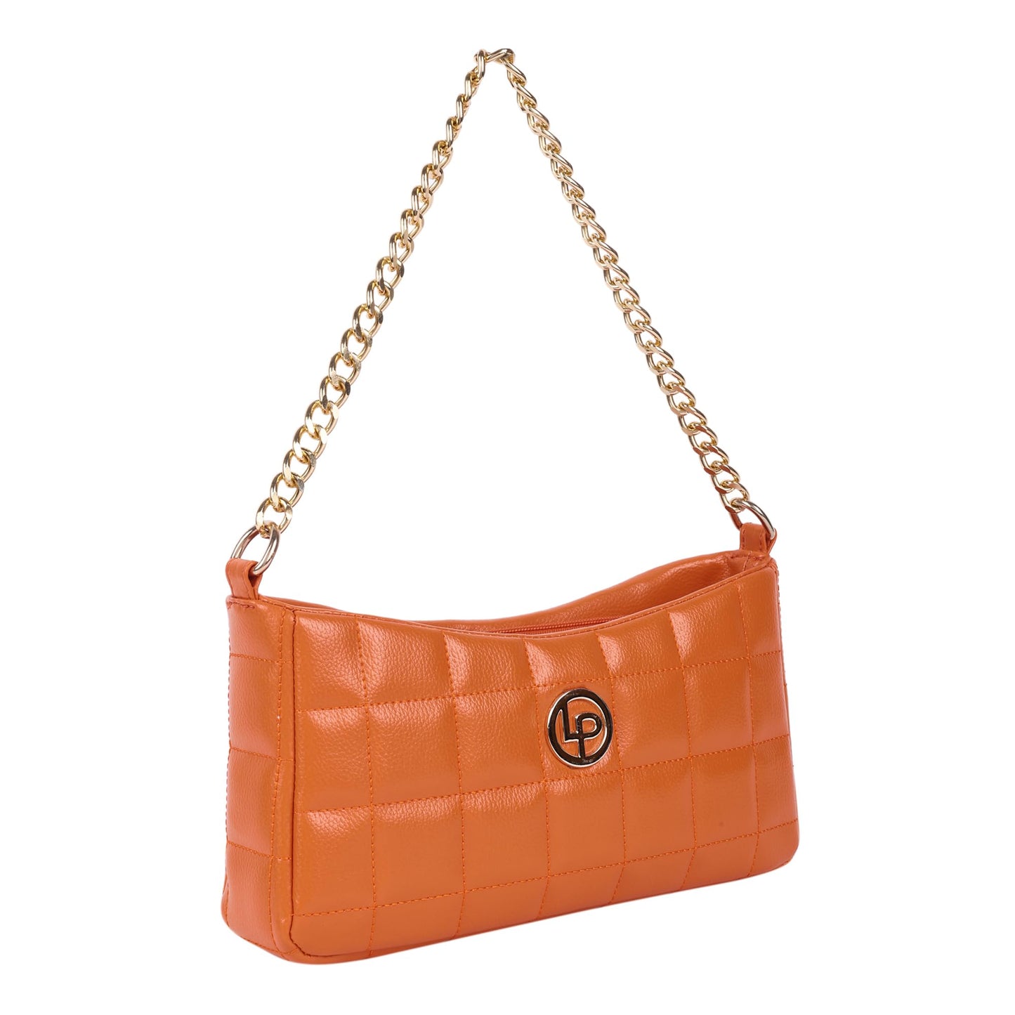 Lino Perros Womens Orange Shoulder Bag