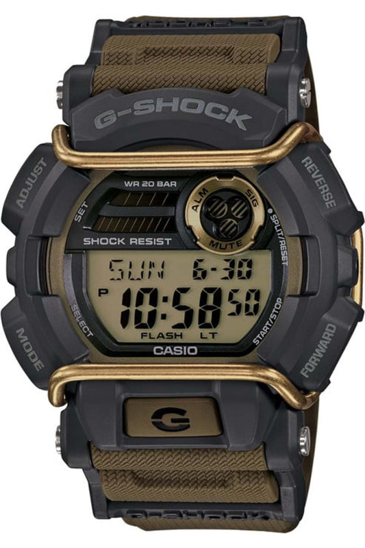 Casio Digital Black Dial Men's Watch-GD-400-9SDR