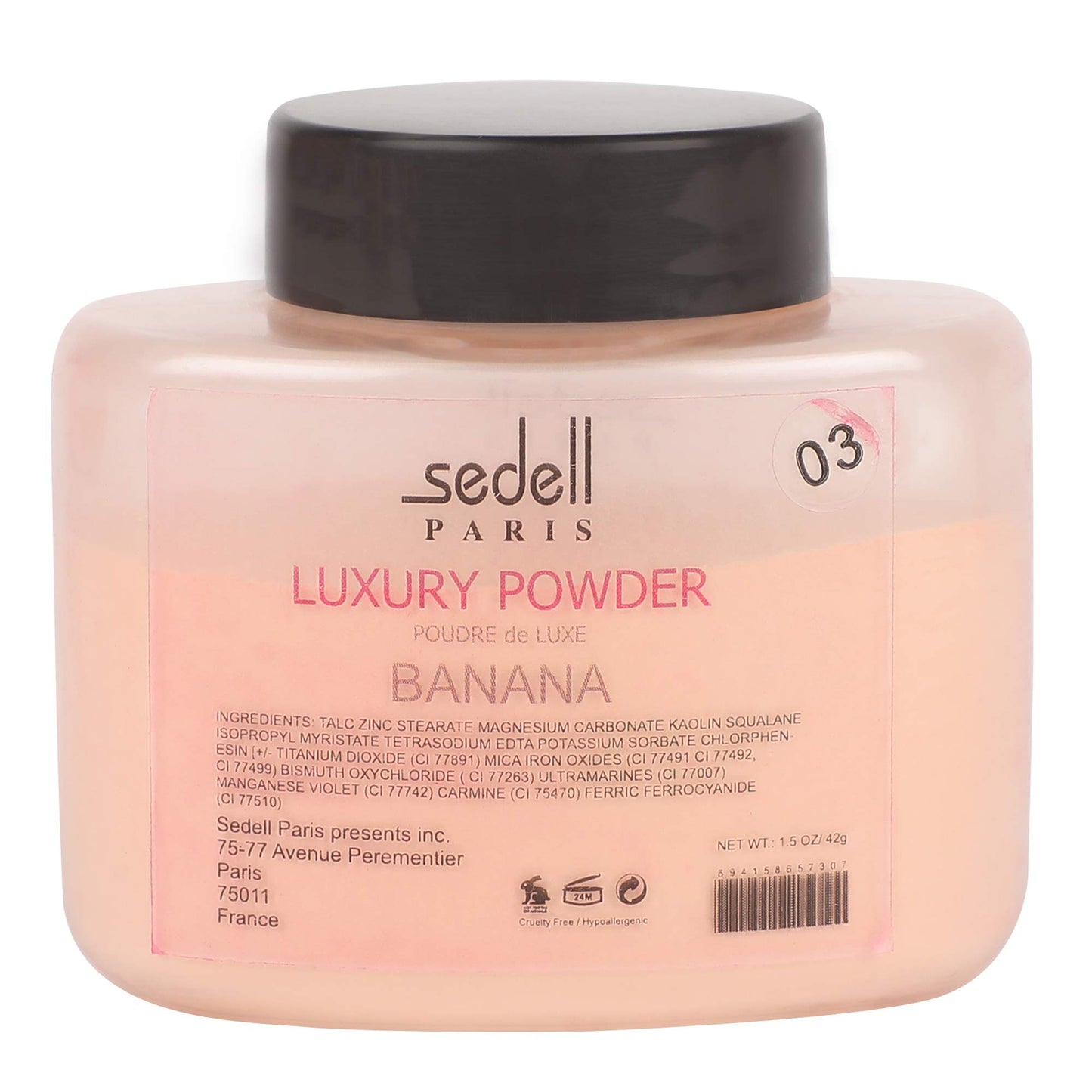 Sedell Luxary Powder-03, Beige, 42 g