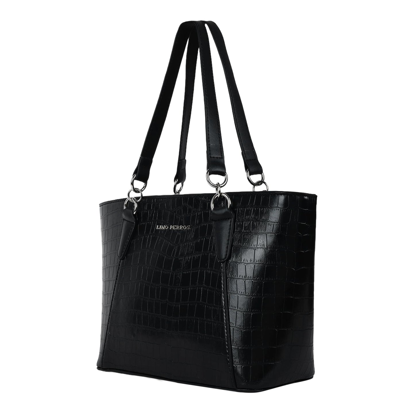 Lino Perros Black Shoulder Bag