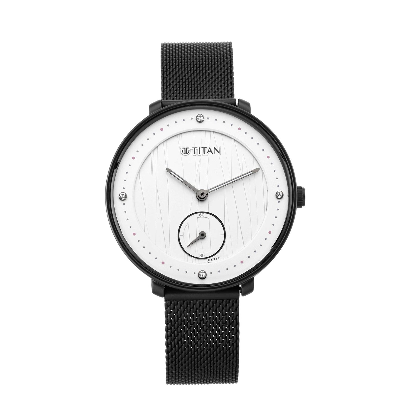 Titan Analog White Dial Women's Watch-2651NM01/NP2651NM01