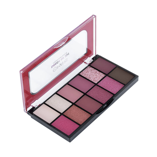 MARS Dance of Joy 12 Shimmery Finish Eyeshadow Palette, Multicolor 13.2g (EP12-01)