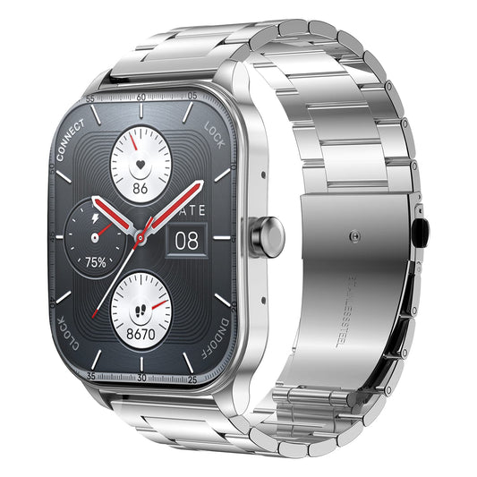 Amazfit Pop 3S Smart Watch (Metallic Sliver)