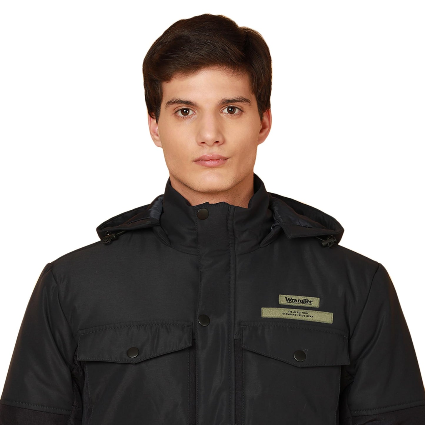 Wrangler Men's Regular Jacket (WMJK005832_Navy