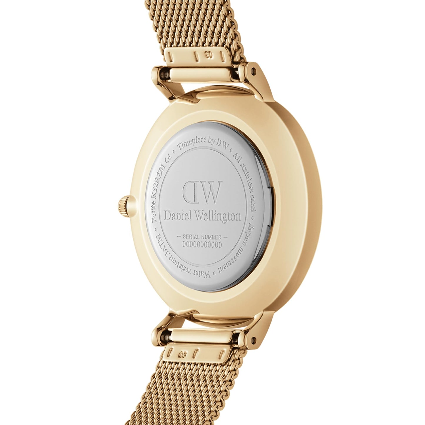 Daniel Wellington Women Analogue Mother of Pearl White Round Dial Watch- DW00100662K