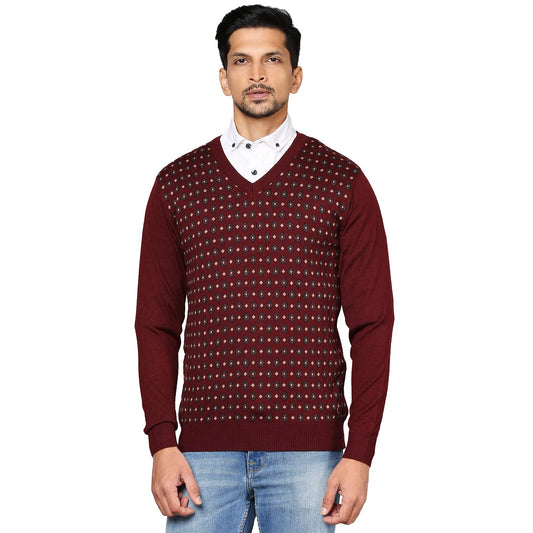 Raymond Dark Maroon Sweater