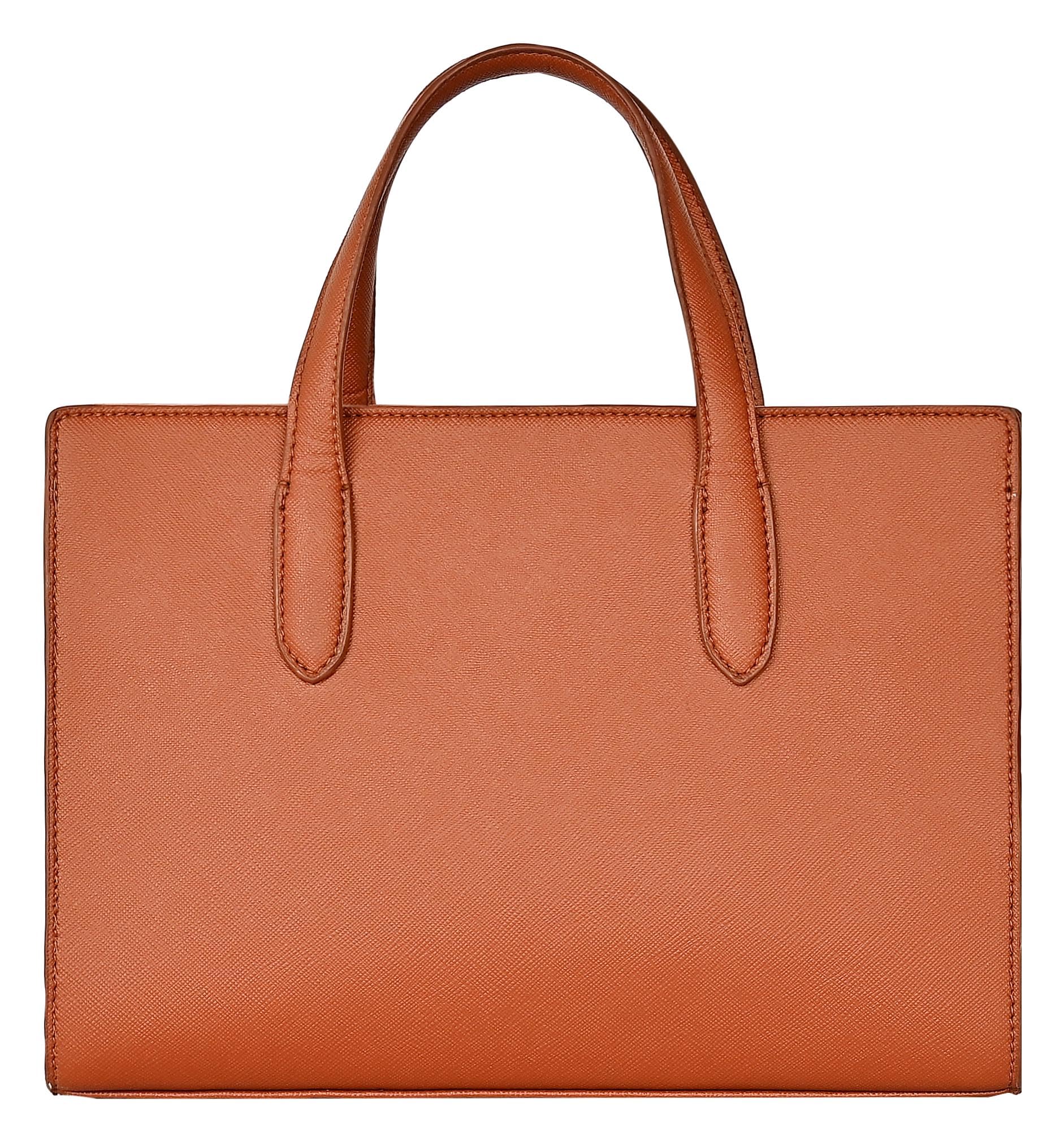 eske Amalia Vegan Leather Solid Pattern Handbag for Women Premium Handbags for Ladies