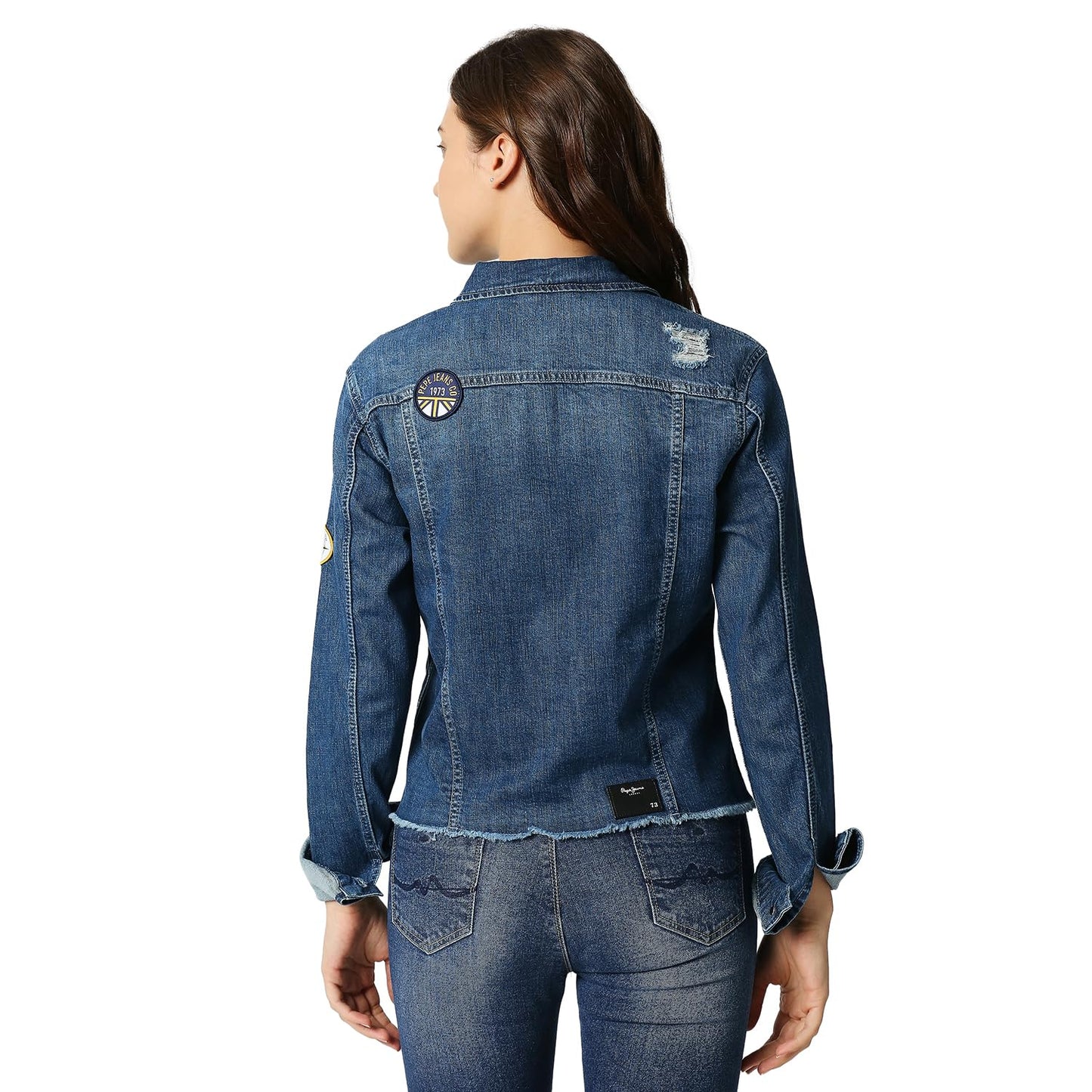 Pepe Jeans Women's A-Line Coat (PL402137J67_MED Used_S)