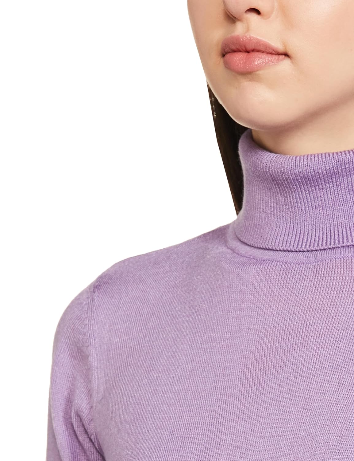 Van Heusen Women's Acrylic Modern Sweater (Lilac)