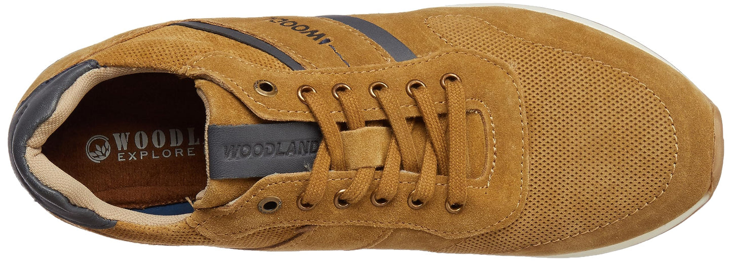 Woodland Men's Camel Leather Casual Shoe-8 UK (42 EU) (OGCC 4484022)
