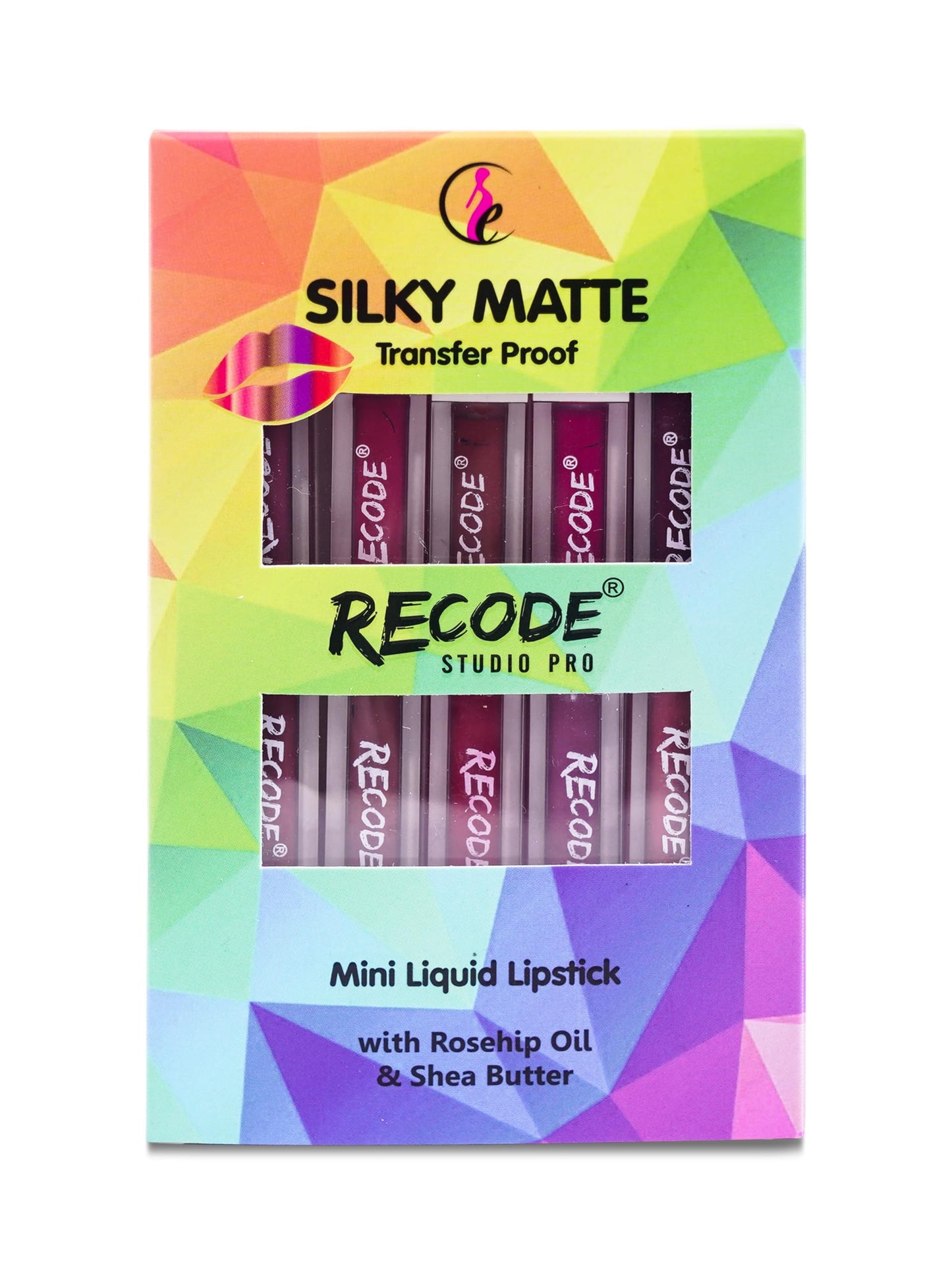 Recode Silky Matte Mini Liquid Lipsticks - 12.50 ml (1.25ml x 10)
