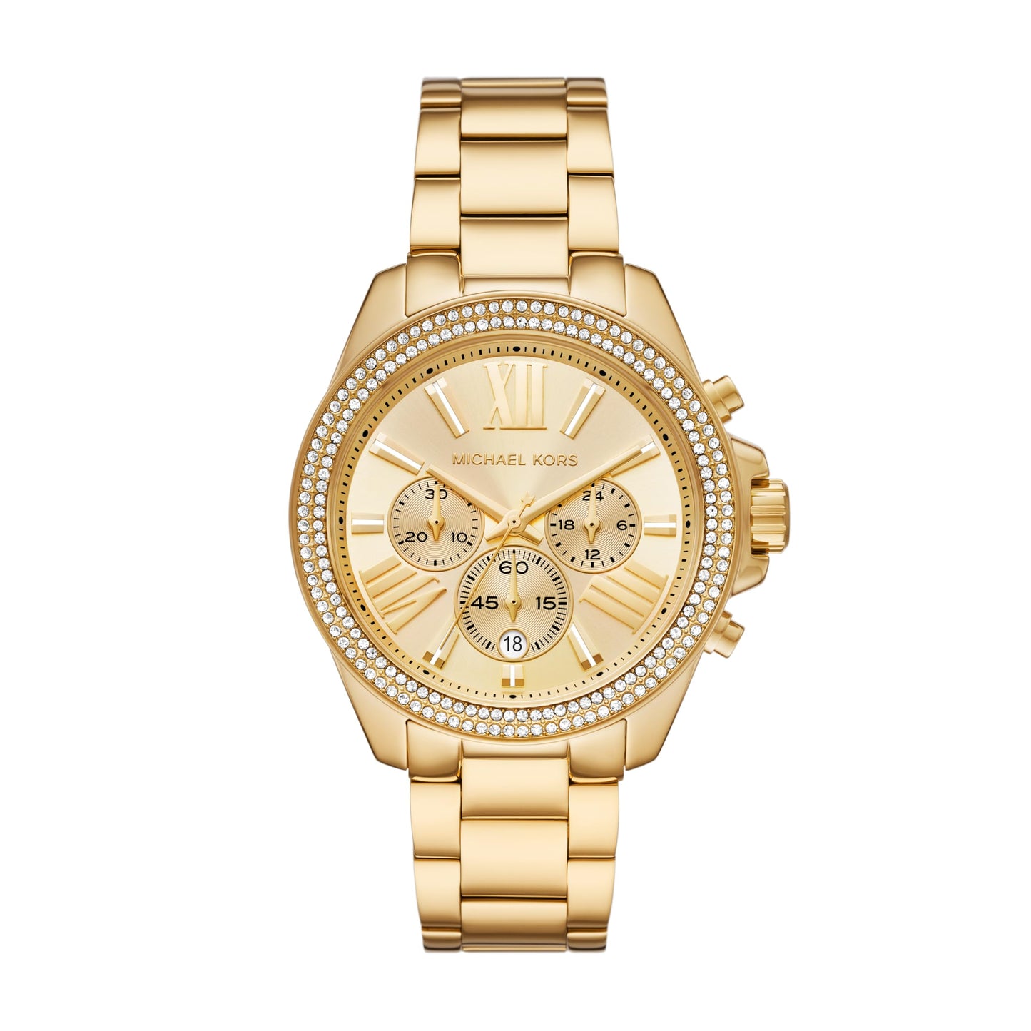 Michael Kors Analog Gold Dial Women's Watch-MK7428