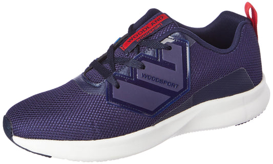 Woodland Men's Blue MESH Sports Shoes-8 UK (42 EU) (Navy)