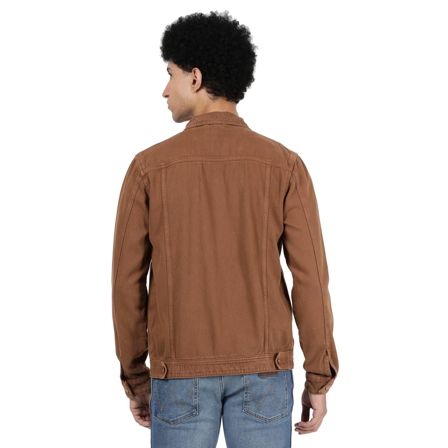 Wrangler Men's Regular Jacket (WMJK004241_Khaki