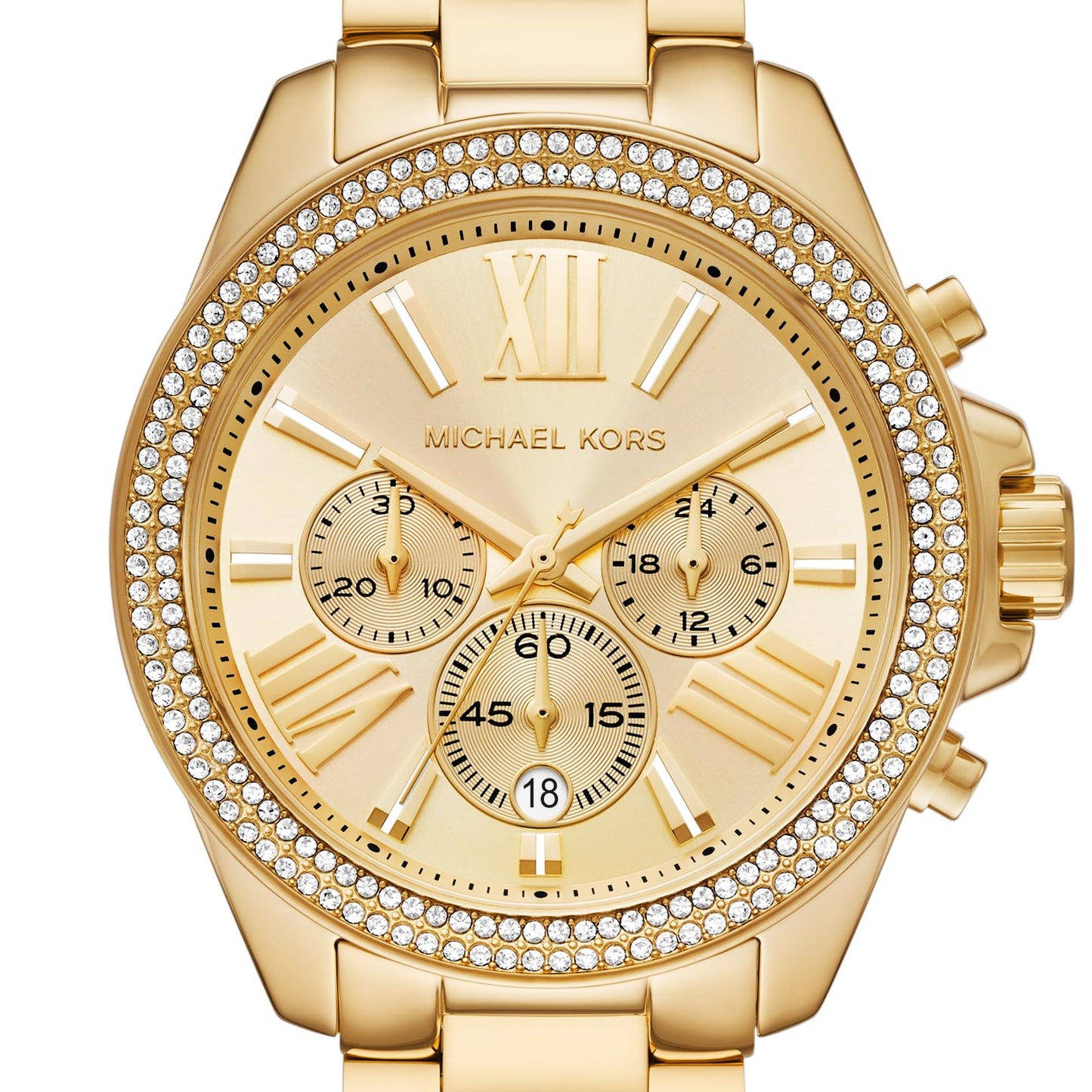 Michael Kors Analog Gold Dial Women's Watch-MK7428