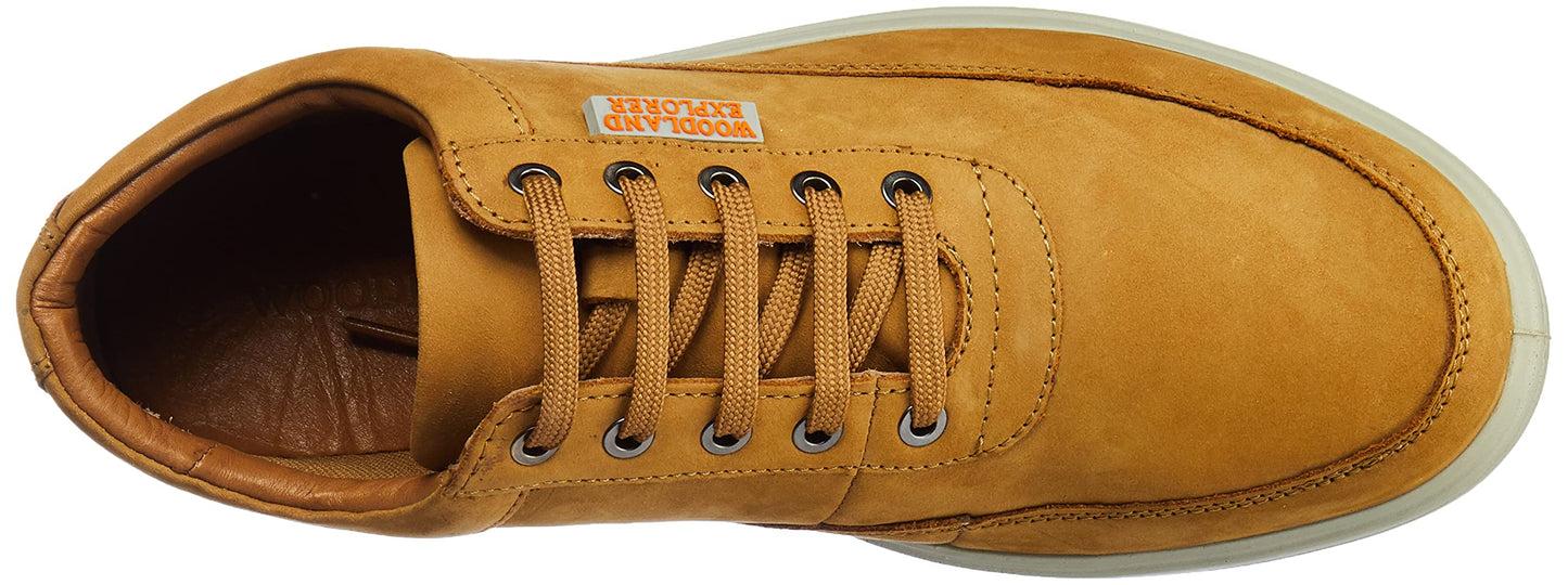 Woodland Men's Camel Leather Casual Shoe-10 UK (44 EU) (GC 3237119NW)
