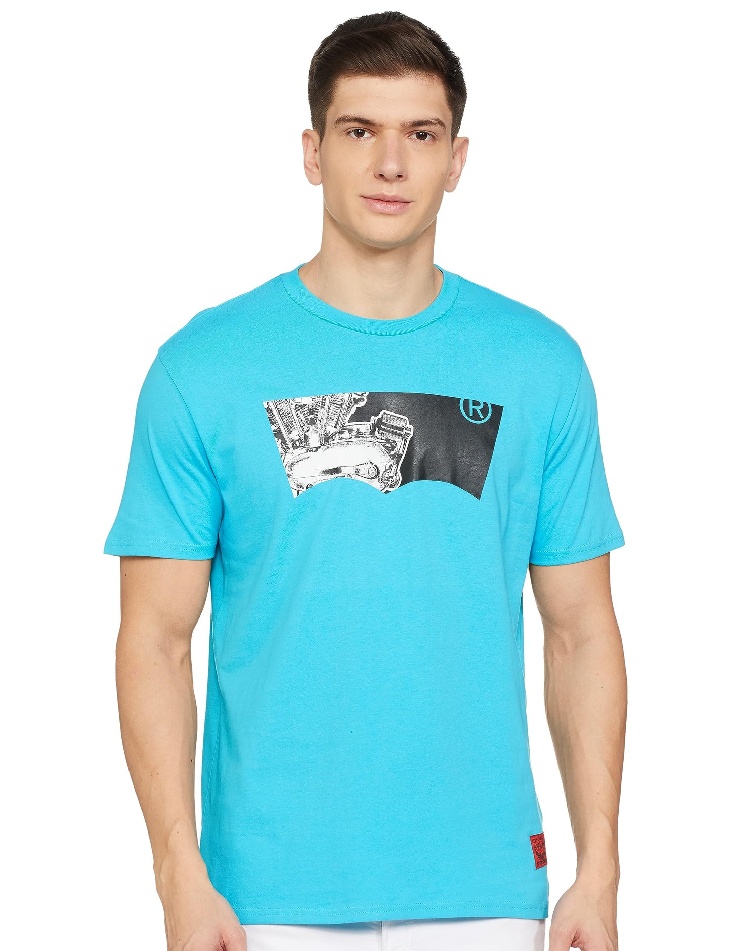 Levi's Men's Regular Fit T-Shirt (86889-0048_Blue S)