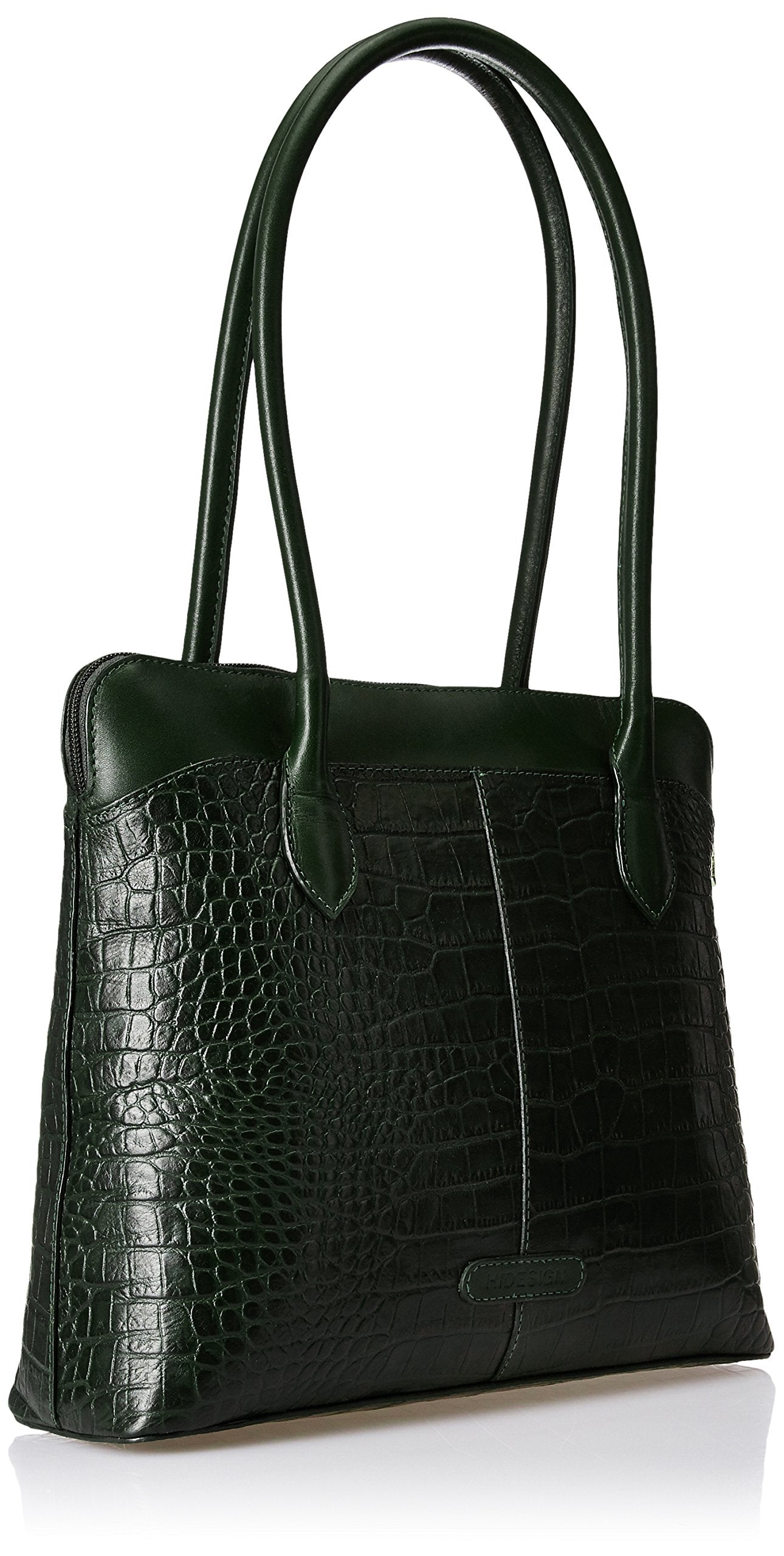 Hidesign womens SB FABIOLA II Large Emerald Tote Bag