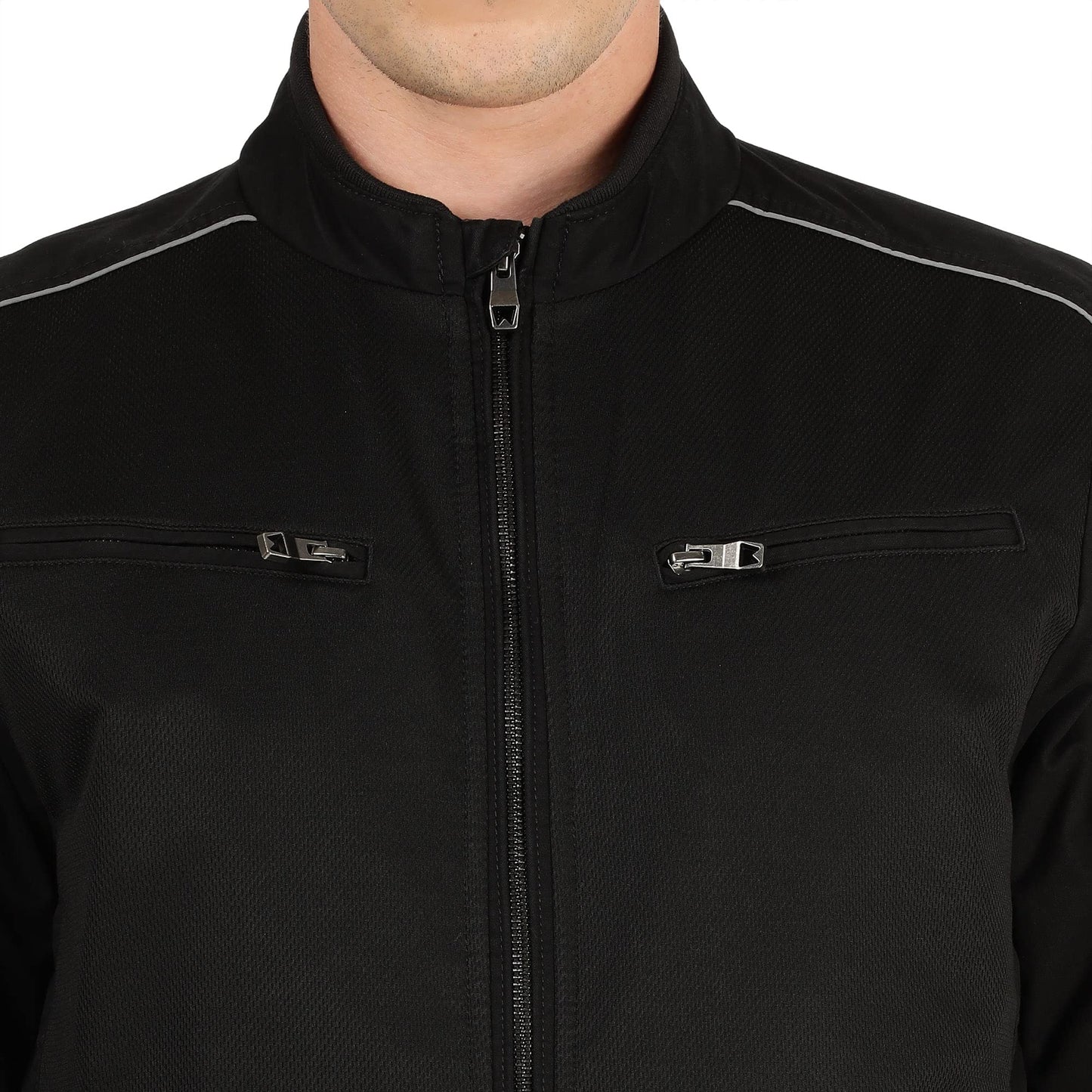 Wrangler Men's Regular Jacket (WMJK004171_Black