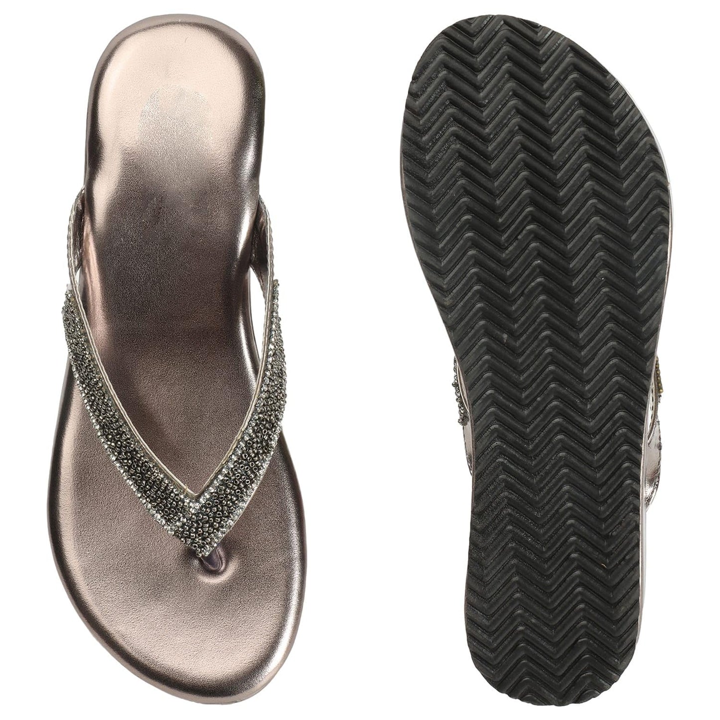 H.M. Flat Sandal Slipper For womens and girls