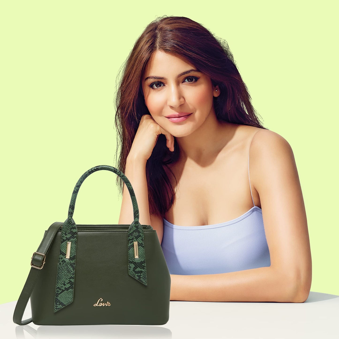 Lavie womens Pyth Rumba Dome S Large Green Satchel