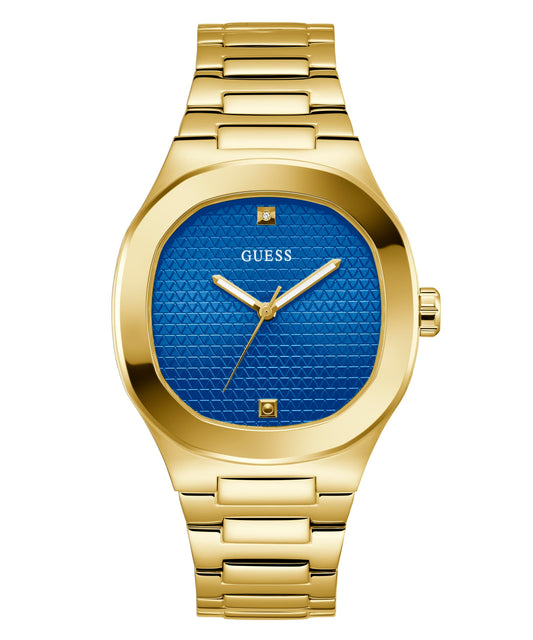 GUESS Men Blue Analog Square Dial Watch- GW0662G2