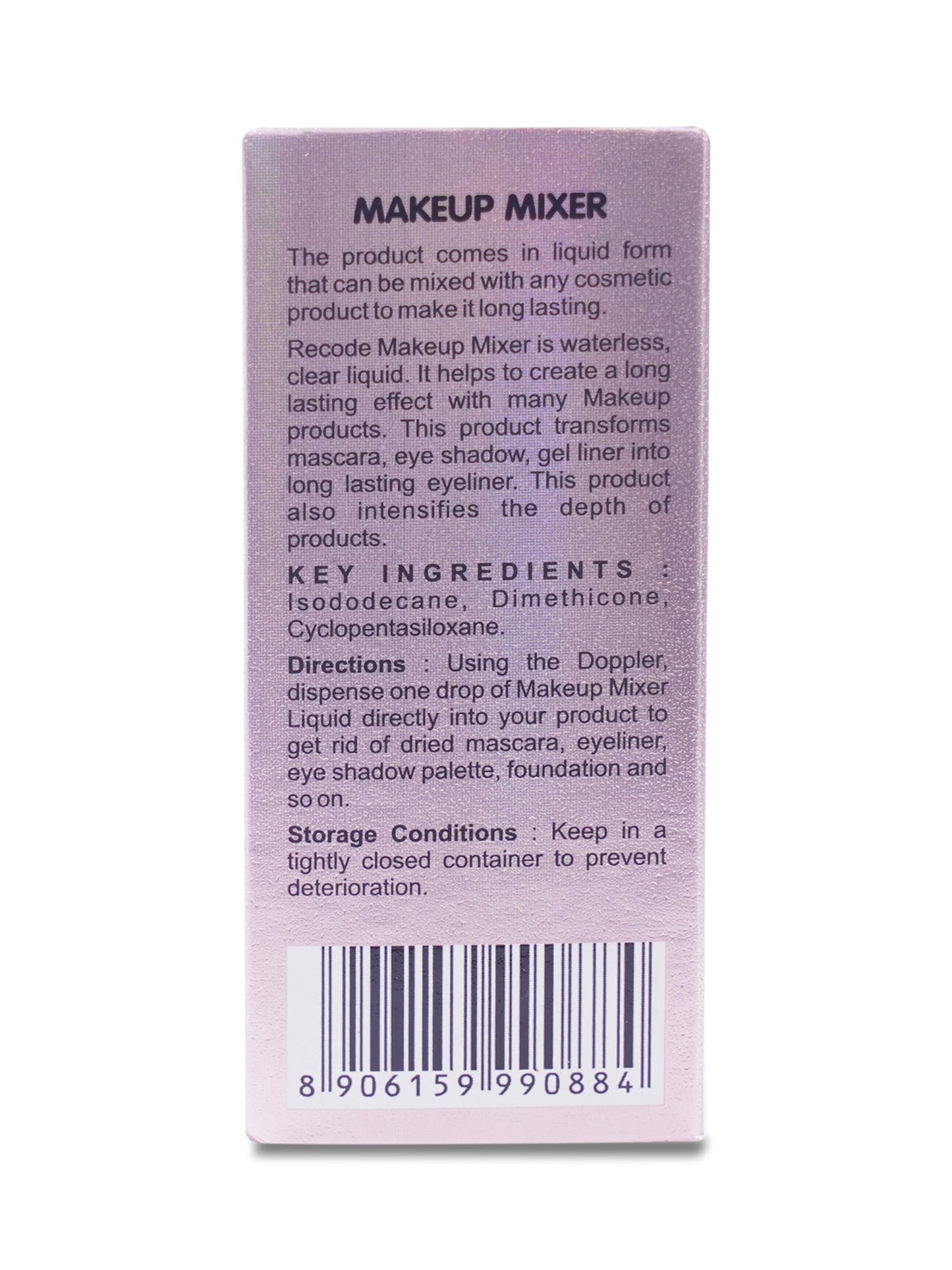 Recode Lifeline Makeup Mixer helps to Create Long Lasting Effect with Many Makeup Products & Intensifies Depth of Products, 30ml